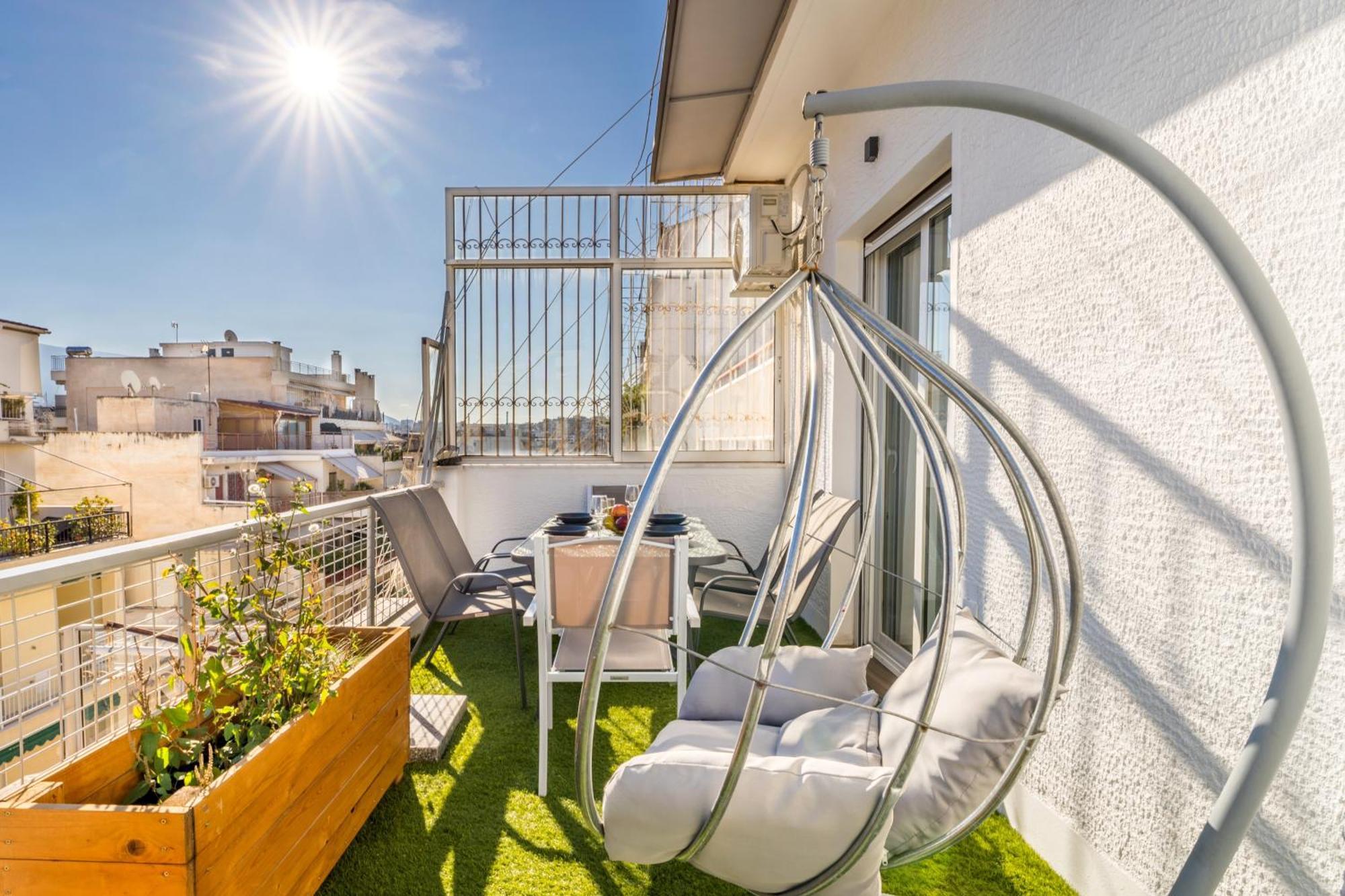 Blue Oasis - Jacuzzi Penthouse Atenas Exterior foto